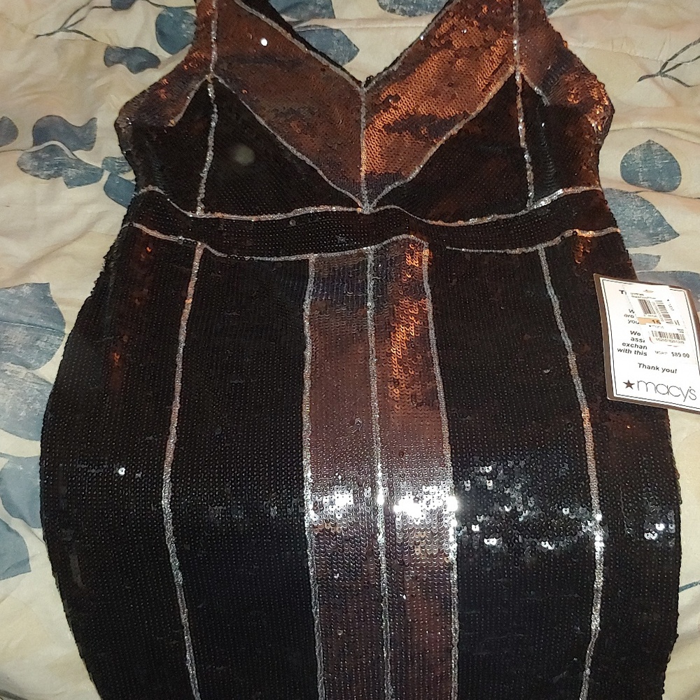 PRICE BREAK! NWT Sequin black dress